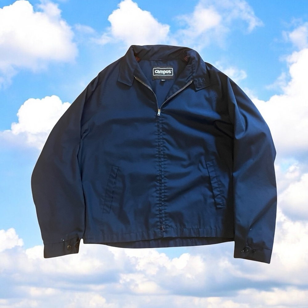 Campus Navy Men's Windbreaker Jacket